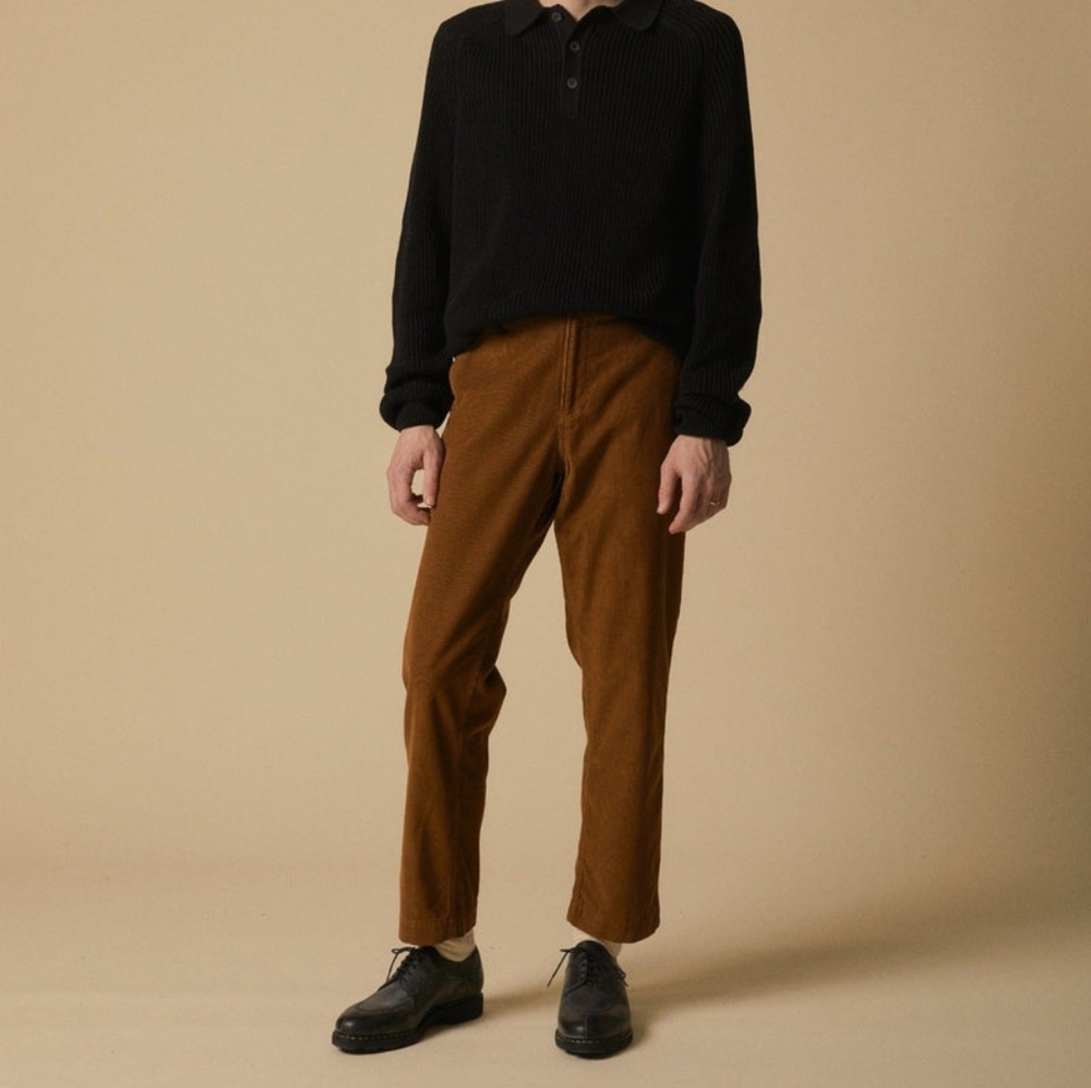 Corridor Corduroy Trousers (Tobacco, 36)